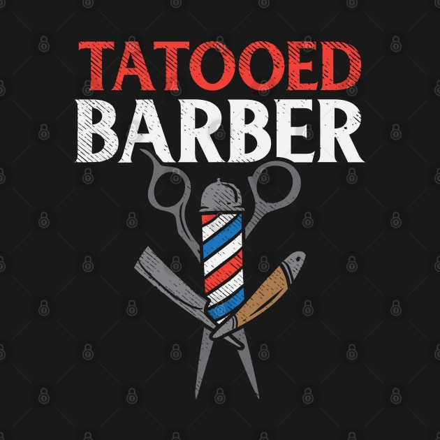 Tattooed Barber by maxdax