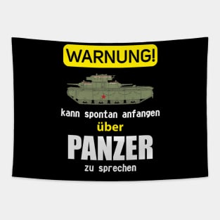 In German: WARNUNG kann spontan anfangen zu sprechen über PANZER (T-35) Tapestry