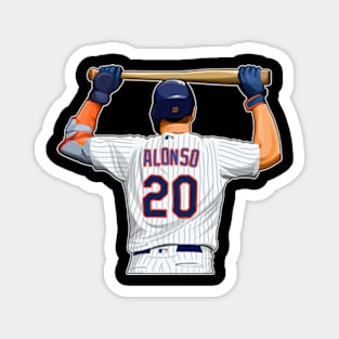 Pete Alonso #20 Bats Styles Magnet