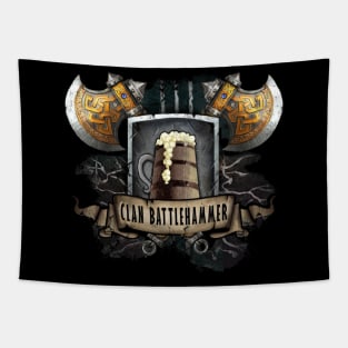 Clan Battlehammer Mithral Hall Dwarf Faerun Fourthpeak Frost Hills Tapestry