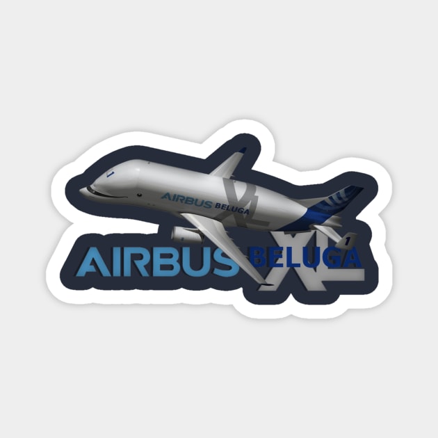 Airbus A330 XL Beluga Magnet by Caravele