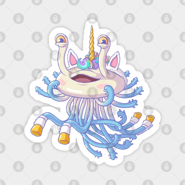 Flumph-Fabulous! Magnet by GiveNoFox