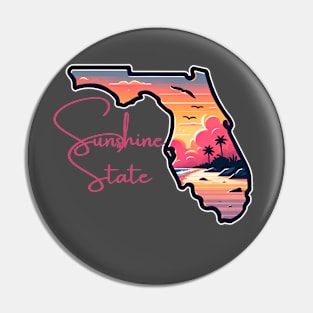 Welcome to Florida ghe sunshine state Pin