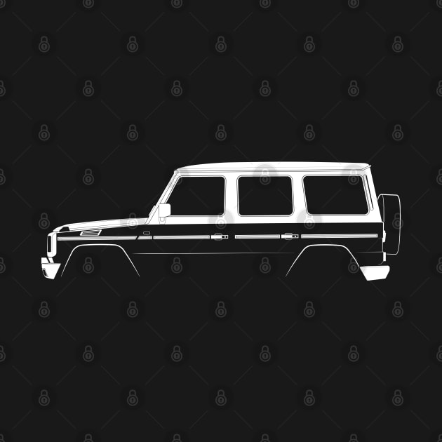 Mercedes-Benz G-Class (W463) Silhouette by Car-Silhouettes