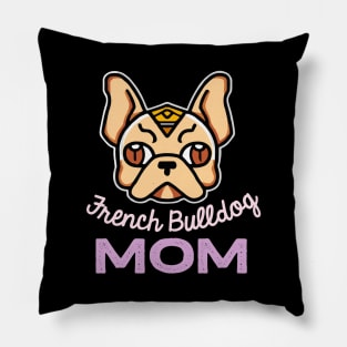 French Bulldog Mom Dog Owner Frenchie Funny Egypt Dog Pillow