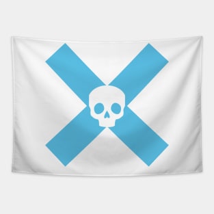 Love Death and Robots Crossbones - Zima Blue Tapestry