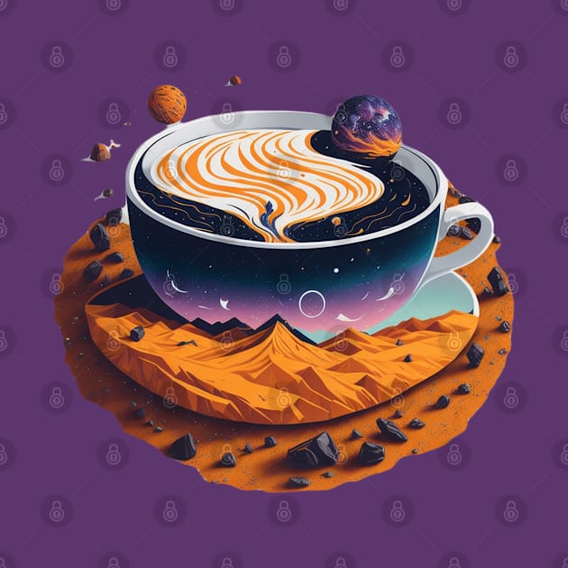 Galaxy Cup of Coffee by Basunat