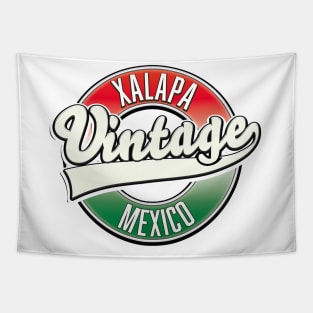 Xalapa Mexico vintage logo Tapestry