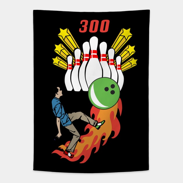 Bowling Tapestry by blueversion