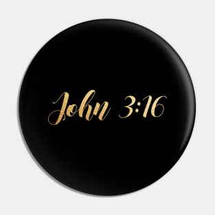 John 3 16 Pin