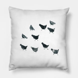 White chooks Pillow