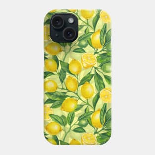 Lemon branches 5 Phone Case