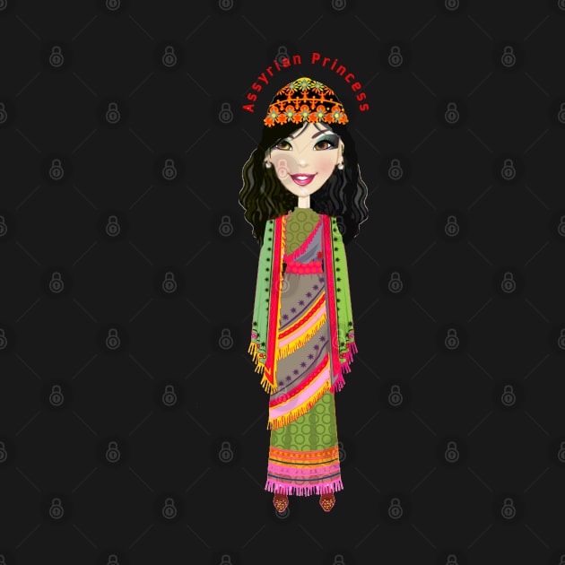 Assyrian Princess by doniainart