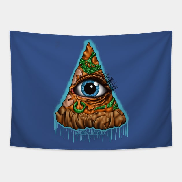 In Crust We Trust l Tapestry by Timwould