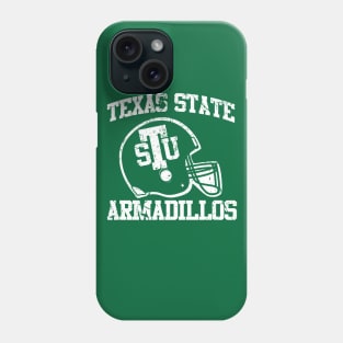 Texas State Armadillos Helmet Phone Case