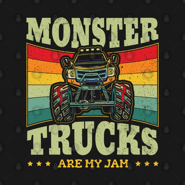 Monster Truck are my Jam Trucker Kids by aneisha