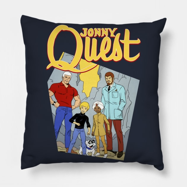 Jonny Quest Pillow by sagitarius