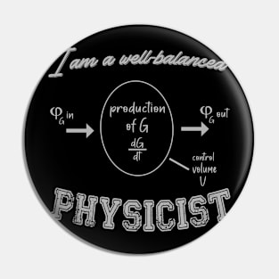 A Well-balanced Physicist Pin