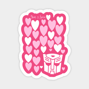 Transformers - GEN 1 - Autobots Valentine’s day Magnet