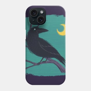 Restless Raven Once Upon A Midnight Dreary Phone Case