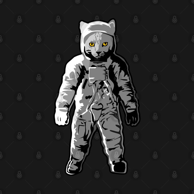 Cat Astronaut by citypanda