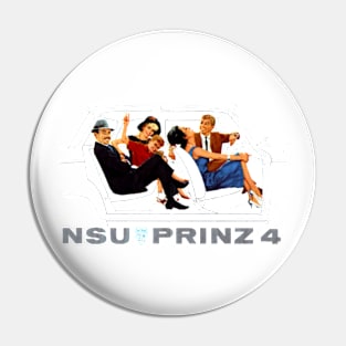 NSU PRINZ 4 - brochure Pin