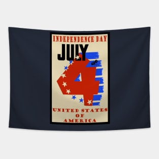 4th of July-Independence day Tapestry