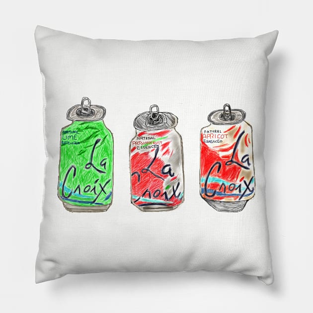 La Croix Pillow by jeremiahm08