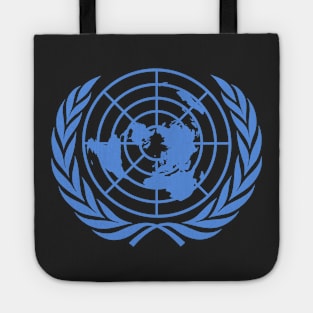 Emblem of the United Nations (Blue on white) Tote