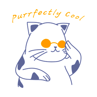 Purrfectly cool Cat T-Shirt