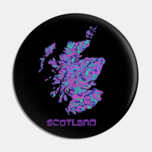 Scotland Map Pin