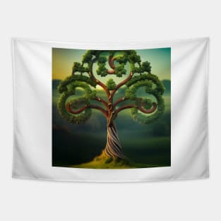 Celtic Tree of Life in the Spring Tapestry