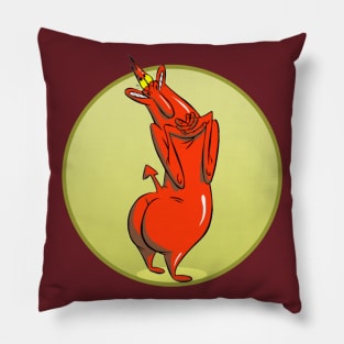 Red Guy Pillow