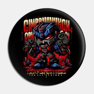 Chibi Optimus Prime Pin