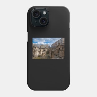 Roman amphitheater in Lecce, Italy Phone Case