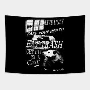 Opossum Quotes 2 Tapestry