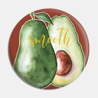 Smooth – Avocado Pin