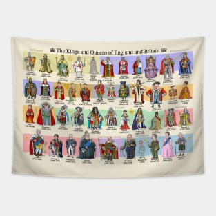 The Kings and Queens of England and Britain Tapestry