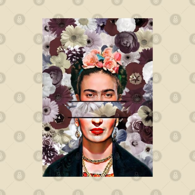 Frida Kahlo Floral by FridaBubble