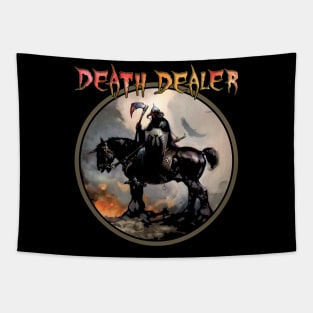 Death Dealer (Black Print) Tapestry