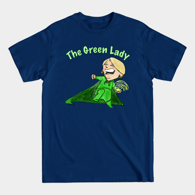 Discover The Green Lady - Comic - T-Shirt