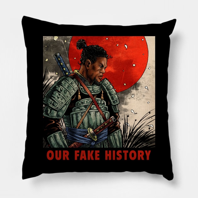 Yasuke T-Shirt Pillow by Our Fake History