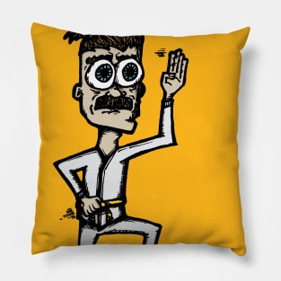 All-Seeing Karate Master Pillow