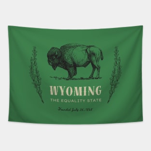 Wyoming The Equality State Tapestry