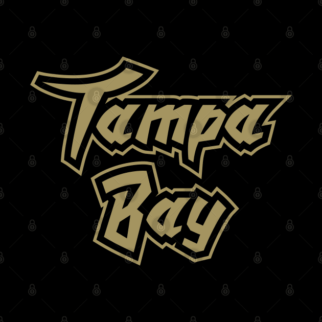 Tampa Bay Basketball - Black by KFig21