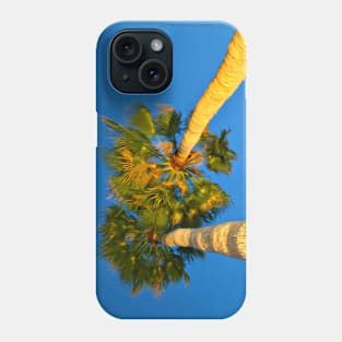 Palm Trees at Night Phone Case
