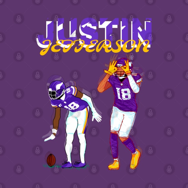 Justin Jefferson by Mic jr