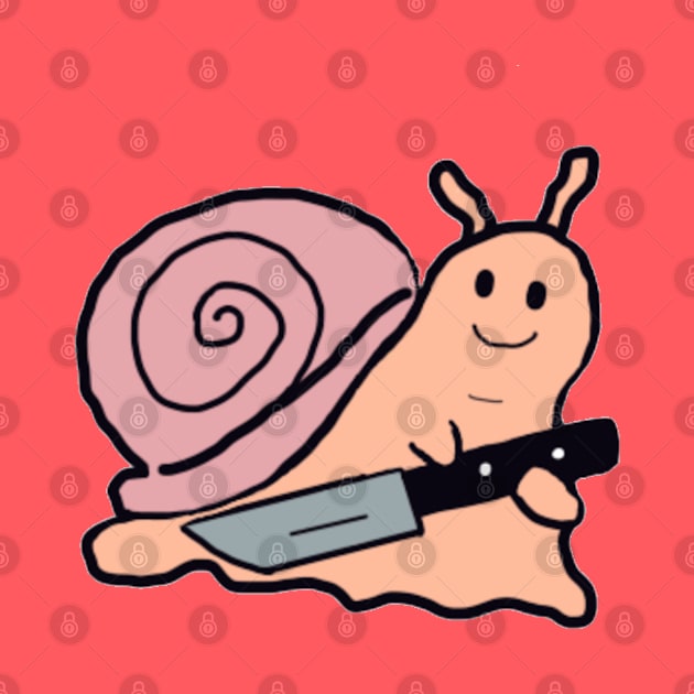 Sally the murderous snail by M&S Crafts