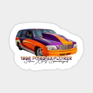 Customized 1998 Ford Explorer Saleen XP8 Supercharged Magnet