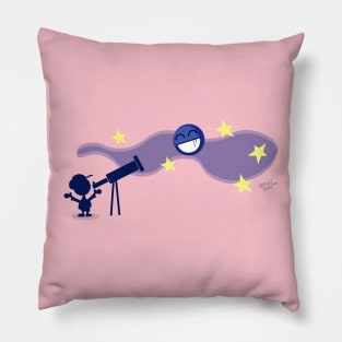 All Eyes on Pluto Pillow